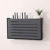 YXZN Router Aufbewahrungs Wandregal Massivholz WLAN Aufbewahrungsbox Wandmontierter WLAN Ständer TV Set Top Box Rack Router Aufbewahrungsbox WLAN Aufbewahrungsbox