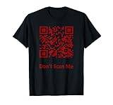 Lustiges Rick Roll Meme QR Code Scan Shirt für Lachen und Spaß T-S
