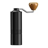 XWXW Kaffeemühle Manuelle Mühle Haushalt Praktische Kleine Kaffeemühle Modern Einfache Edelstahl Kaffeemühle Schw