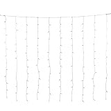 Konstsmide 3700-103EE 3700-103 Lichtervorhang Innen 120 LED Warmweiß (B x H) 140cm x 120