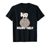 Verrückte Kuh auf dem Mond: Moonwalk. Muh Lustiges Shirt T-S