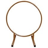 Oshhni Runder Metallbogen Garten Blumen Regal Reben Rundbogen Pflanzen Reben Ballonbogen für Abschluss Gartenparty Dekoration Lieferungen - 2cm g