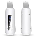 WGLLSD WGLL Ultraschall-Hautreiniger, Tiefenreiniger, Gesichtsreiniger, Gesichtsreiniger, Whitening Booster SPA-Spatel-Massagel,USB Tragbare Aufladung, geeignet for Jede H