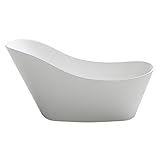 Design Badewanne freistehend Chur II in weiss Bad Badausstattung vom Fachmann Wanne BAD