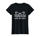 Die Vanessa macht dat schon! Lustiger Spruch im Ruhrpott T-S