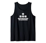 Keyboard Warrior Gamer Zocker zocken gaming Damen & Herren Tank Top