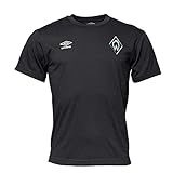 Umbro Werder Bremen Travel T-Shirt (L, Black)