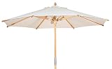 Kai Wiechmann Sonnenschirm Sunshine Style ø 300 cm weiß Windauslass UV-Schutz 50+