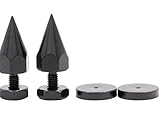 Fucaiqian. 4pair M6 * 40mm Lautsprecherständer Spikes-Fuss-Auflage for Subwoofer Regal-Lautsprecher Suspension Verstärker CD-Player C-S