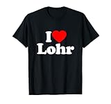LOHR Ich Liebe I Love Heart Funny T-S