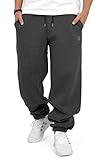 BACKSPIN Sportswear - Basic Jogginghose Farbe Dunkelgrau meliert, Größe 4XL