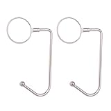 Garneck 2pcs Weihnachtsstrumpf Halter Metall Tisch Haken für Taschen Geldbörse rutschfeste Kleiderbüg
