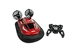 efaso Hovercraft RC Luftkissenboot ferngesteuertes Boot 1:10 2,4 Ghz RTR rot RC M