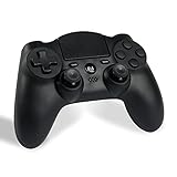 Wireless Controller für PS4,SinFoxeon Game Controller Gamepad mit Dual Vibration Touchpanel Anti-Rutsch Griff Audio-Buchse und 6-Achsen-Gyro Bewegungssensor für PS4/PS4 Slim/PS4 Pro/PS3