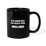 Spreadshirt Ich Kaufe Ein I Und Möchte Lösen Lustiger Spruch Tasse einfarbig, Schw