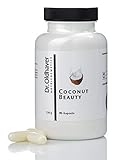 Dr. Oldhaver Coconut Beauty - Kokos-Öl Kapseln mit 1000mg (kaltgepresst) mit natürlichen Fettsäuren – Für Männer und Frauen | Low Carb Schönheits- und Energiebooster | 90 Kap