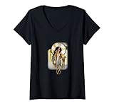 Damen Zauberer von Oz Glinda Ozma und Dorothy T-Shirt mit V