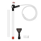 QH-Shop Aquarium Kiesreiniger Aquarium Wasserwechselset mit extra langem Rohr zum Sandwaschen Absorptionsk