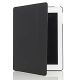 Knomo 14-073-BLK Leder Folio für Apple iPad 3 schw