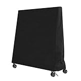 SanGlory Tischtennis-Abdeckhaube Tischtennisplatte Abdeckung Tischtennis Schutzhülle Outdoor Wasserdichtes Atmungsaktives Oxford-Gewebe Für alle hochklappbaren Tischtennisplatten 165×70×185