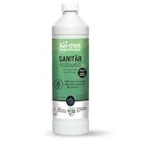 Bio-Chem Sanitärzusatz/Bio Sanitärflüssigkeit für Campingtoilette 1 L Konzentrat für Camping-Toilette, Chemietoilette-Flüssigkeit sowie Mobile T