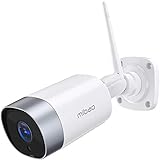 mibao Überwachungskamera Aussen, WLAN IP Kamera 1080P WiFi Kamera mit Nachtsicht, IP66 wasserdichte, Zwei Wege Audio, Fernzugriff und Bewegungserkennung, Kompatibel mit IOS/