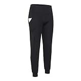 ZYYM Damen Jogginghose Yoga Hose Baumwolle Sporthose Lang Freizeithose Trainingshose mit Taschen für Frauen Lang Hose Hohe Taile Yogahose Slim Fit Elastisch Freizeithosen Training Sw