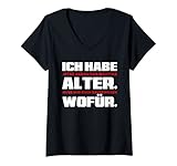 Damen Ich hab das schon verstanden ist mir nur egal T-Shirt mit V