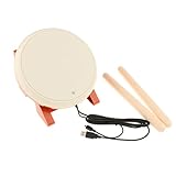 dolity Taiko Taiko-Trommel no tatsujin Controller Taiko Instrument + Stab und Halterung für Sony PS4 S