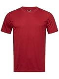 super.natural Dünnes Herren Kurzarm T-Shirt, Mit Merinowolle, M BASE TEE 140, Größe: S, Farbe: R