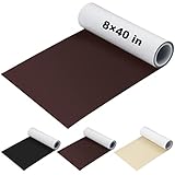 HANTECH Leder Patch kit, Lederreparatur-Patch-Kits für Autositze, Sofas und Selbstklebender Ellbogen-Patch für Leder-und Vinylrep, 8 x 40-Zoll-Ledersofa-Rep