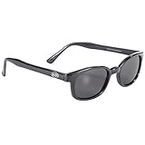 PC Sun X-Kds Biker Brille Matte Black Frame Smoke L