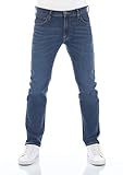 Lee Herren Jeans Jeanshose Daren Zip Fly Regular Fit Stretch Denim Baumwolle Hose Blau w30-w38, Größe:34W / 32L, Farbvariante:Bright Blue (L707SGJZ)