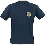 Resident Evil Racoon Police Department - Pocket Männer T-Shirt blau M