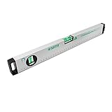 SRXS Geistesgeistenniveau, Magnetische Aluminiumlegierung Torpedo-Anti-Vibrations-gleichgewichts-lineal Mit Vertikalen Und Horizontalen Blasen(Size:900mm)