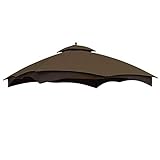 MASTERCANOPY Ersatz-Baldachin für Lowe's Allen Roth 10x12 Pavillon #GF-12S004B-1 (braun)