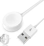 iWatch Ladekabel,Magnetisches Ladekabel auf USB,Tragbares magnetisches iWatch-Ladegerät,Drahtloses iWatch-Ladegerät Charging Cable Ladestation Kompatibel mit iWatch Modelle Series 7/6/SE/5/4/3/2/1
