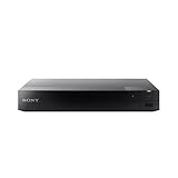SONY Blu-ray-Player BDP-S3500, ohne Kodierung, Smart WiFi ICOS Blu-ray Zonen A, B und C, DVD Regionen 1 – 8. Full HD 1080p DLNA Youtube, Netflix usw. HDMI- und Koaxial-Audio-Ausgang