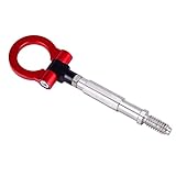 AHQNST Universal-Auto-Abschleppstange Racing Tow Hook-Fit for Ford-Stil Rs-TH008-11. (Color Name : Red)