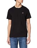 Levi's Herren Ss Original Hm Tee T-Shirt , Cotton + Patch Black, L