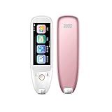 WWKDM Smart Voice Translator Offline 112 Sprachen Simultanübersetzung Stift Artefakt Stimme Geschäftsreise ins Ausland (Farbe : Pink) Good S