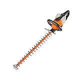 WORX WG284E.9 Akku Heckenschere 40V (2x20V) – Elektro Heckenschere mit 60cm Dual Schnittklingen für gleichmäßige Schnitte – Inkl. Schutzköcher – Heckenschere ohne Akku & L