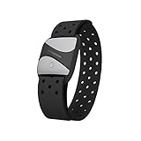 smartLAB hrm A Herzfrequenzmesser am Arm Schwarz mit Bluetooth und ANT+ Kompatible mit Garmin Wahoo Polar RUNTASTIC PRO