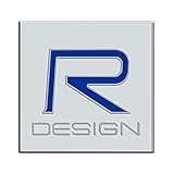 KLCLTTI 3D car Logo Auto Aufkleber, für Volvo S40 S60 V40 V50 XC60-XC80 S90 C30 ABS Auto Front Grill Aufkleber Emblem Heckkofferaufklebe Abzeichen Auto Styling Dek