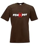 T-Shirt - Feinkost (Braun, XXL)