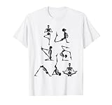 Yoga Of The Death Yoga Calacas Calavera Yoga Pose Skelett T-S