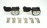 2x H4 Lampenfassung Stecker Sockel Steckgehäuse Auto Motorrad KFZ Halogenlampe Verschlußkapp