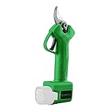 LLSS Professionelle Akku-Astschere Elektrische Astschere Baumschere 2 Stück Backup Wiederaufladbare 2 Ah Lithiumbatteriebetriebene Astschere, 35 mm Schnittdurchmesser Cutting