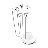 BestSiller Edelstahl-Grill-Hängeregal, BBQ-Spieße zum Aufhängen, Ständer für Grill, Grill, Kabob, Spieße, Halter, wiederverwendbare Grillstäbchen für Grill, Fleisch, Grill, E