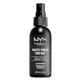 NYX Professional Makeup Setting Spray, Langanhaltende Textur, Fixierendes Spray, Leichte, vegane Formel, Matte Finish, 60